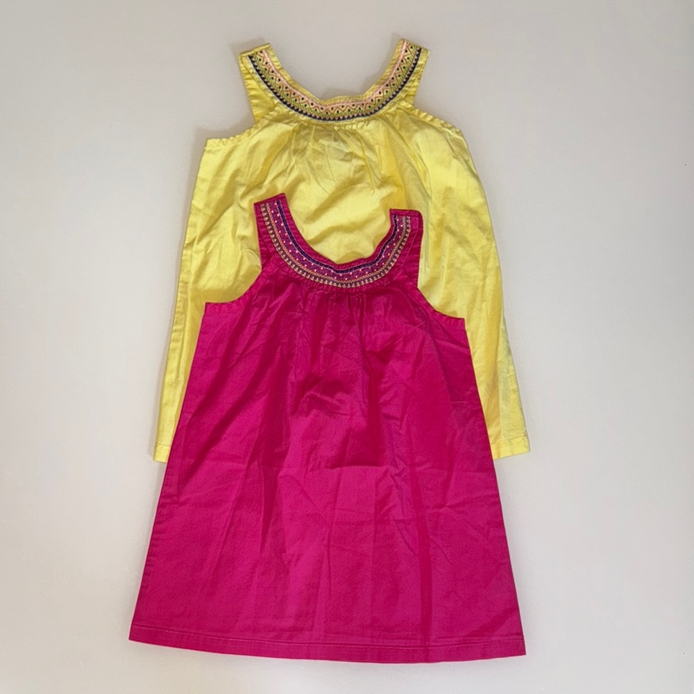 Healthtex Pink and Yellow Dresses